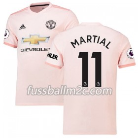 Fußballtrikots Manchester United Anthony Martial 11 Auswärts Trikotsatz 2018-2019